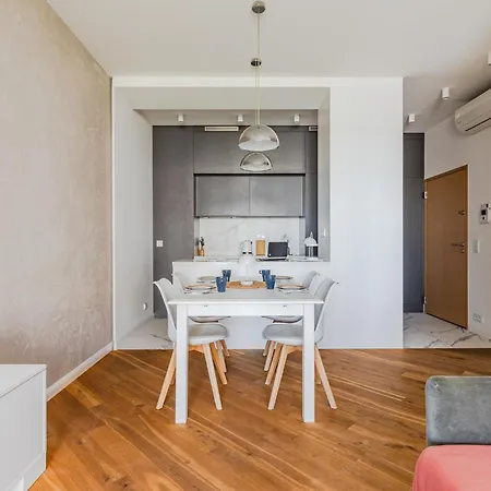 Apartman Superapart Kolejowa 49a - Blisko Centrum I Metra Varsó